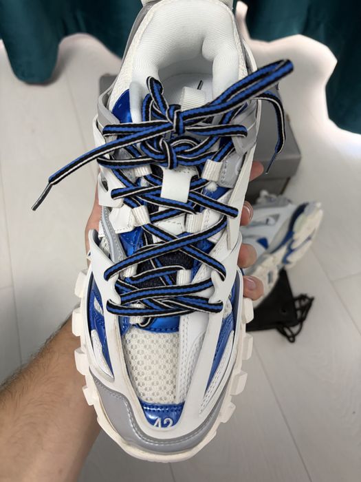 Balenciaga Track Alb Albastru