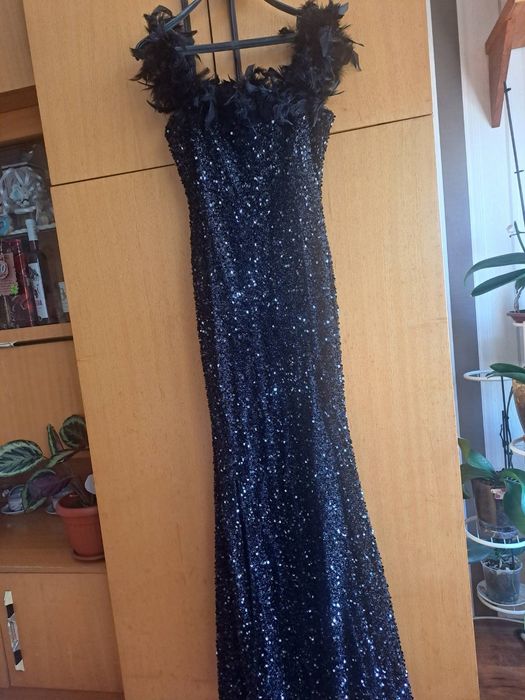 Официална дълга рокля.Размер S