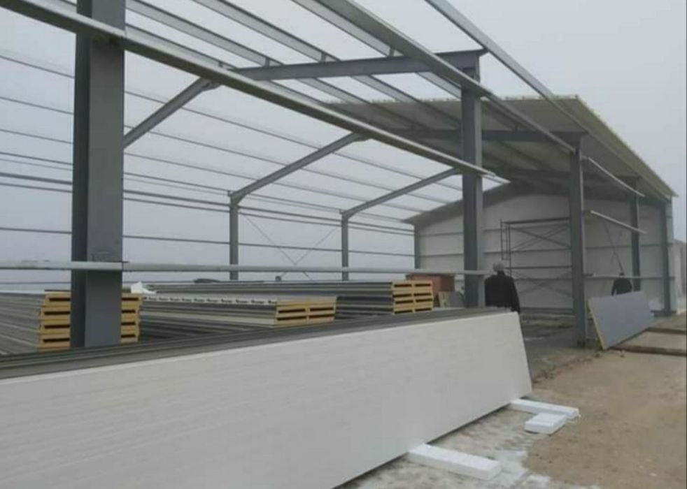 Vând hale metalice lucrăm fără avans