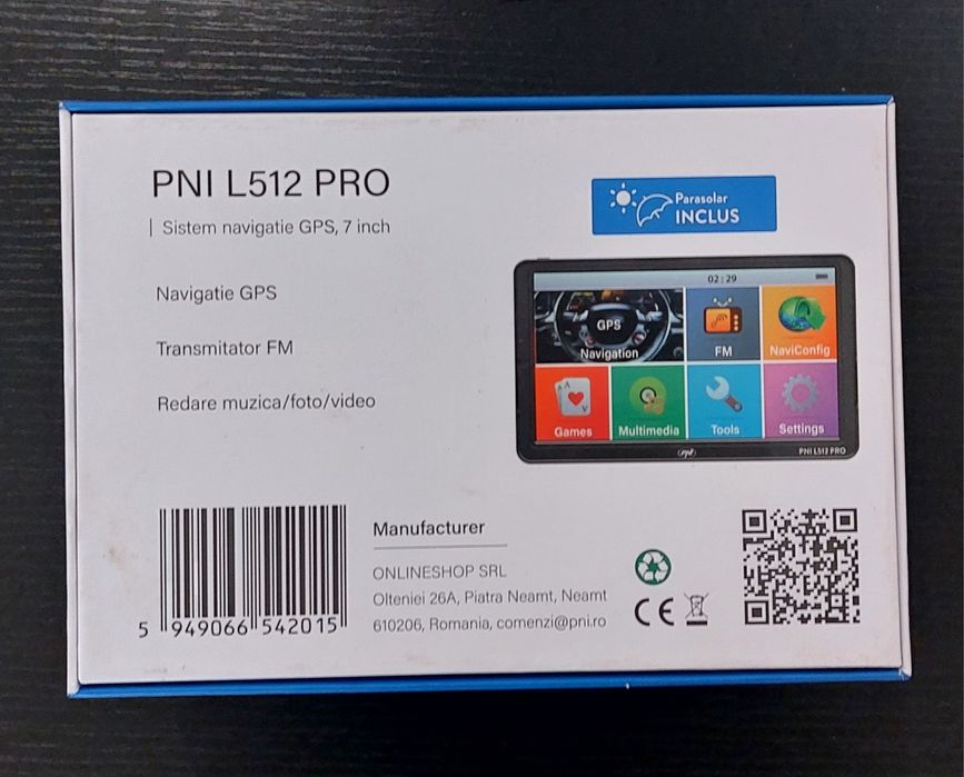 Навигация PNI L512 PRO