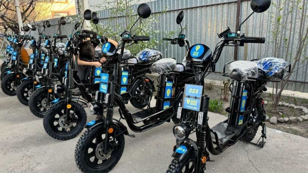 АЛМАТЫ ПРОКАТ электровелосипедов для курьеров глово,вольт,яндекс