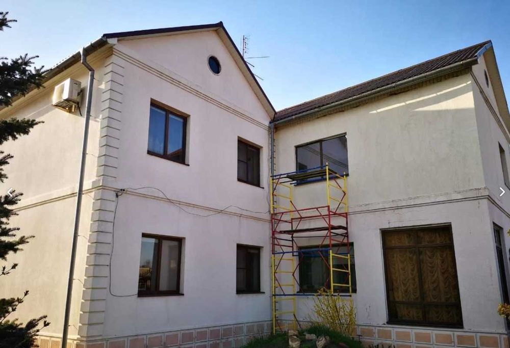 Покраска дома, крыши, забора