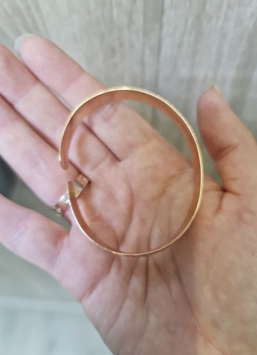 Золотой советский браслет Билезик