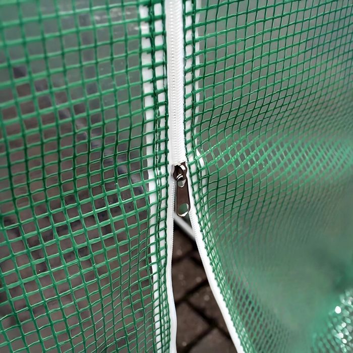 Резервно покривало за оранжерия 3x2x2м – Армирано UV , с цип и прозорц