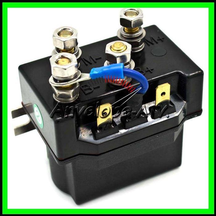 Releu Troliu Solenoid Bobina Sens Troliu Auto Atv Utv 250A