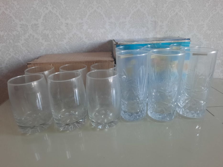 Новые стаканы 2 набора