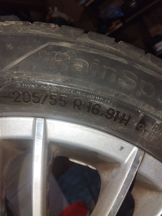 Летни гуми с лети джанти 16 5х100