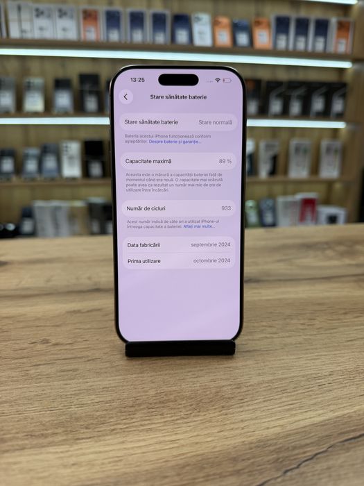 ‼️ iPhone 16 Pro 128Gb Desert - Sanatate bat.89% - Garantie 12 luni