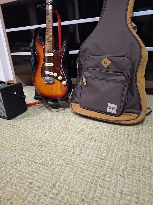 Chitara electrica Sire Larry Carlton S7+Amplificator Nux Mighty 8 BT