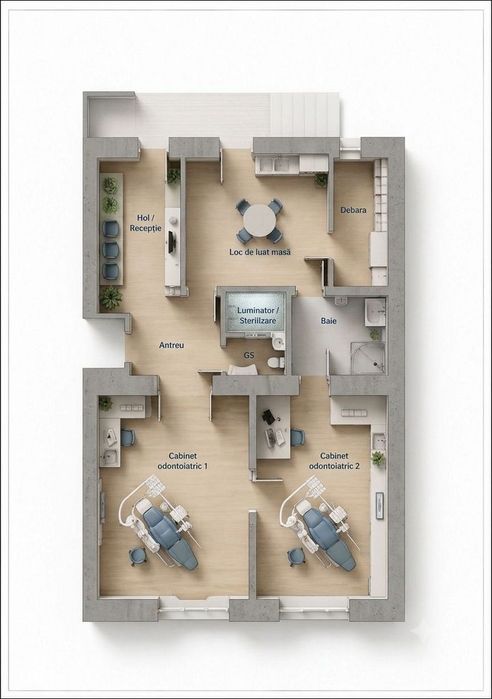 De vânzare potențial apartament ultracentral Arad