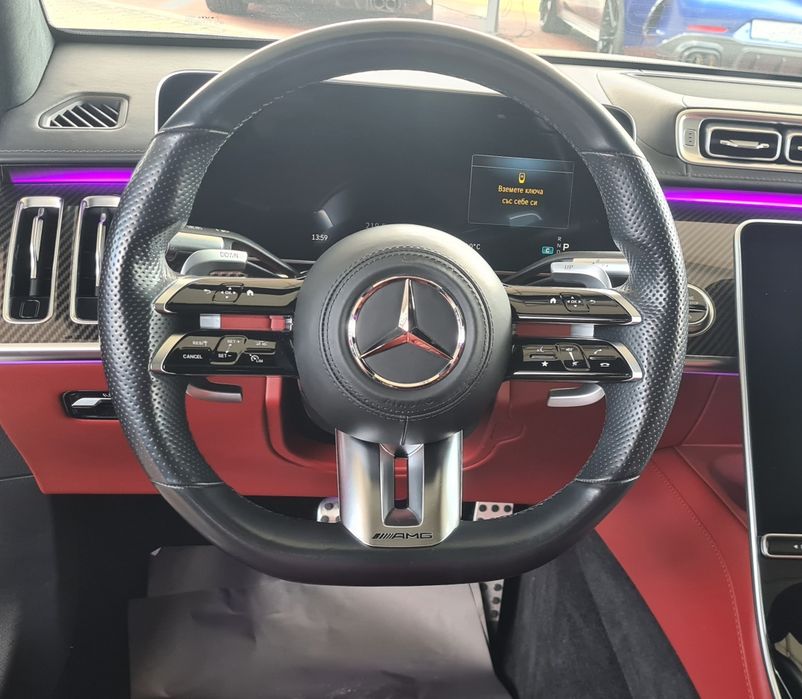 AMG Амг Приставка волан Mercedes капак W223 W290 S G GT GLE GLS