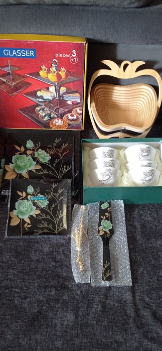 Посуда этажерка  пиала .