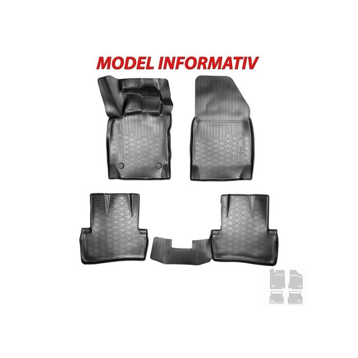 Covoare cauciuc stil tavita Nissan Patrol Y61 1998-2009 ERK