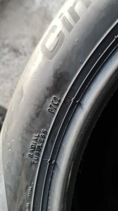 Anvelope DEMO vara Pirelli CINTURATO P7 215/55R17 profil~6mm DOT:4720