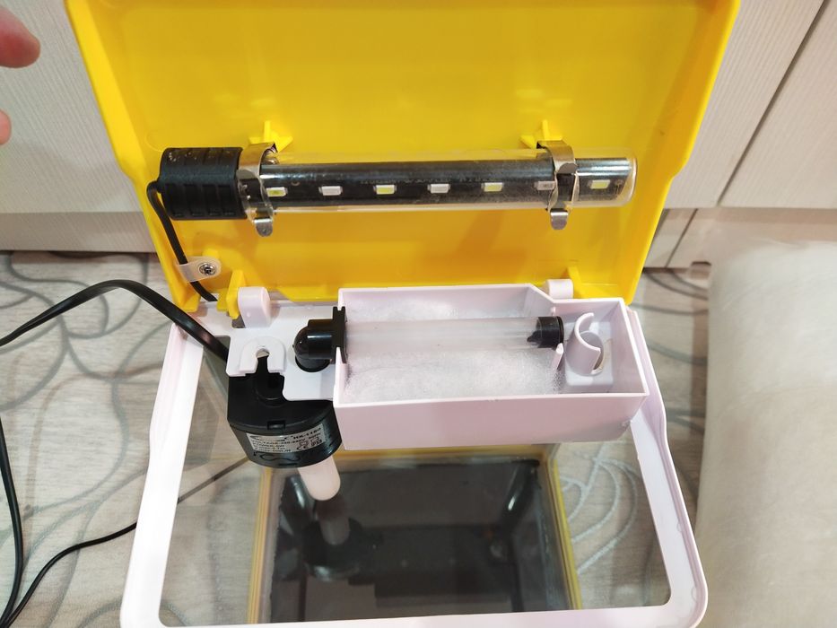 Аквариум 3.5л б.у.