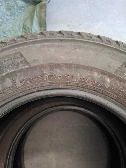 4бр.  летни гуми за бус BRIDGESTONE Duravis 215/70/15C над 7мм профил