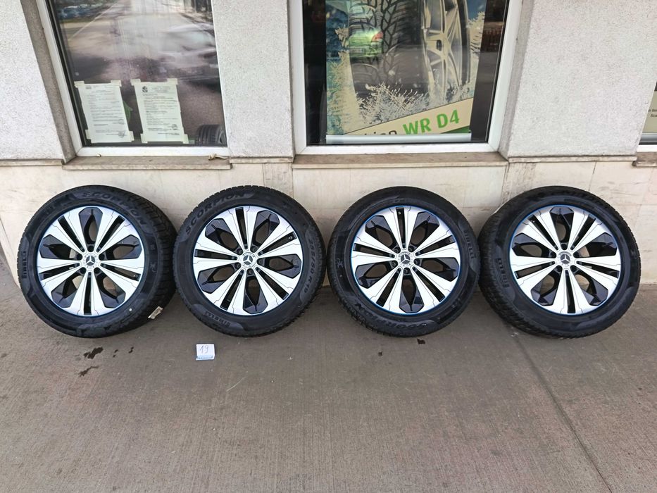 19 цола Mercedes EQC W293 оригинални джанти със зимни гуми Pirelli гр ...