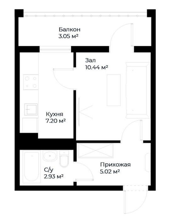 1 xonali uy sotiladi Assalom Havo | Продам 1 ком. Квартиру