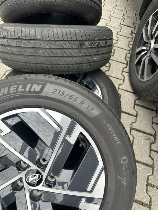jante hyundai tucson 215 65 17 bicolore noi originale