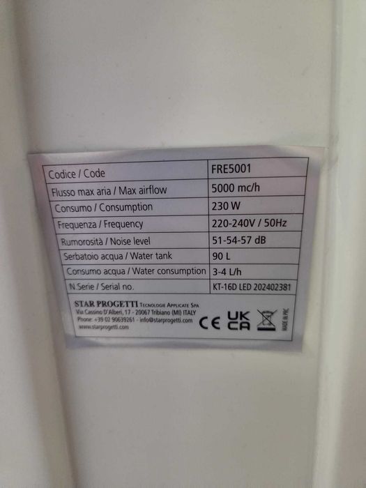 Racitor de terasa Eco Fresh Air FRE5001