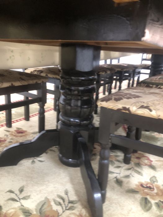 Стол паук и стулья