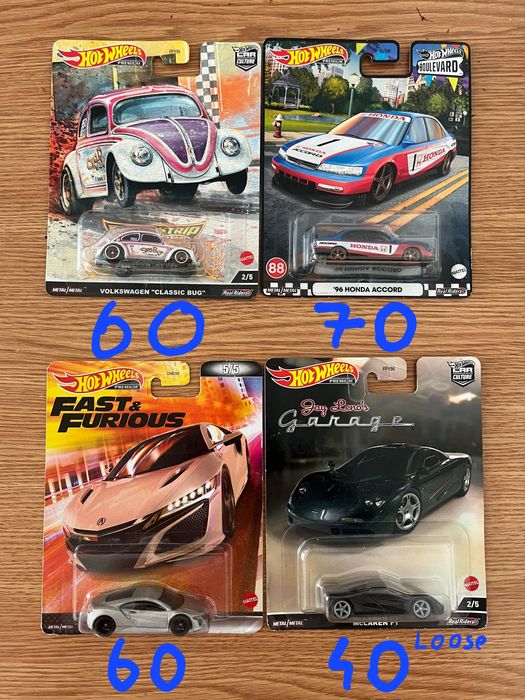 Hot wheels premium, mainline