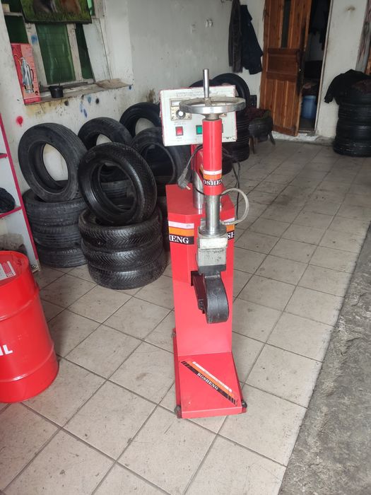 Avtomabil shinalari uchun pechka.Shina mantaj uchun