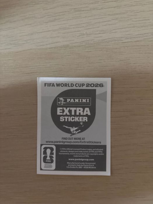 Extra Sticker Bronz World Cup 2026-Heungmin Son