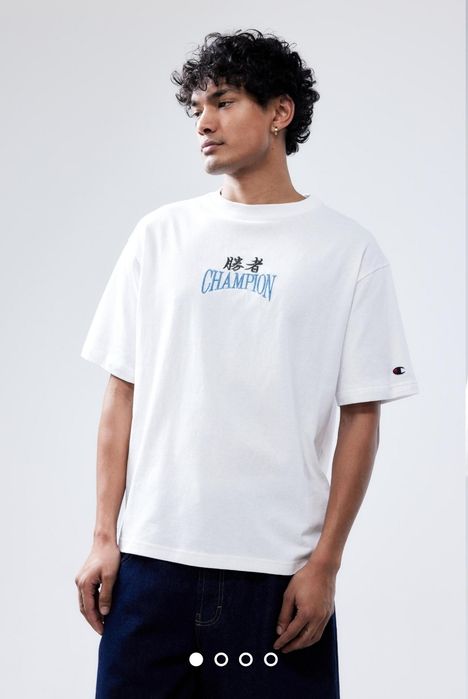 Tricou Oversize Champion alb XL