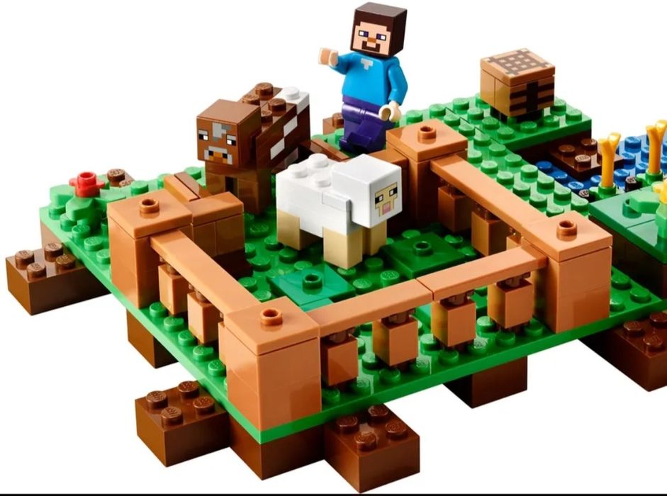 Лего майнкрафт ферма