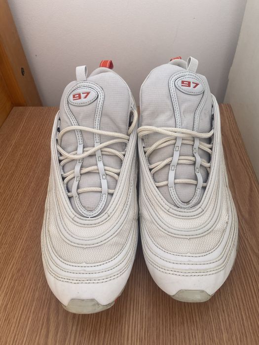 Air max 97 platinum orange