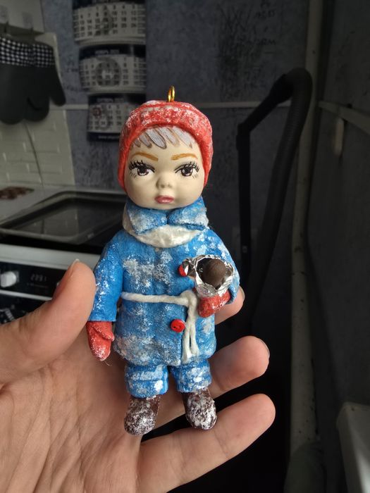 Продам ватную елочную игрушку