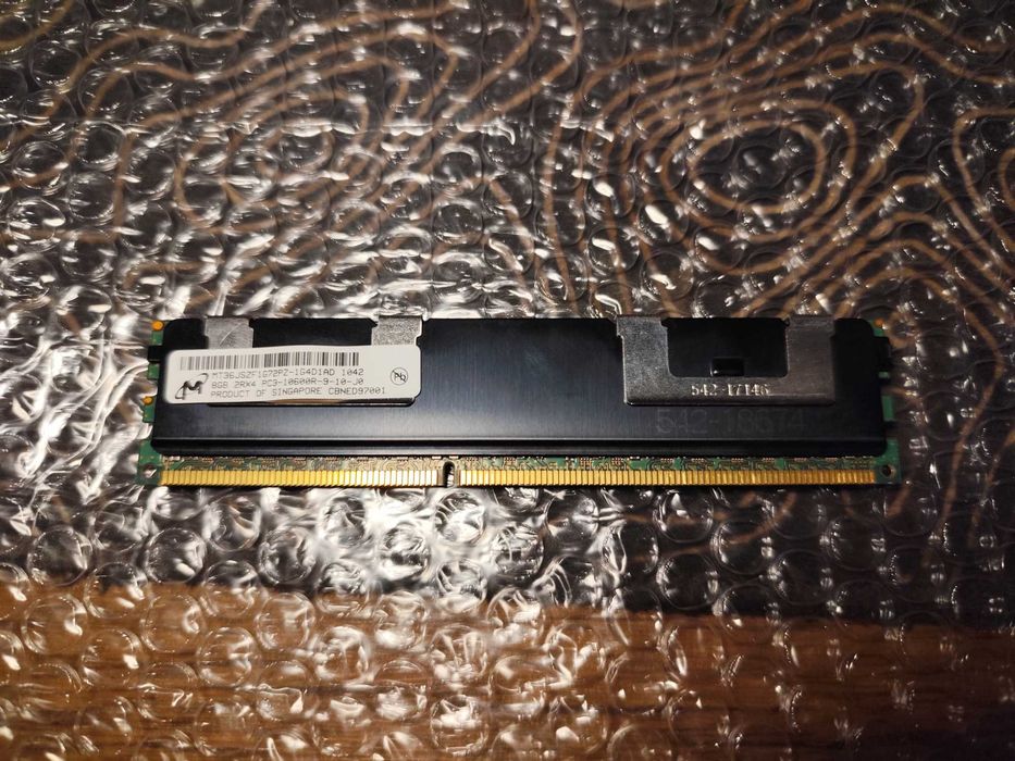 Micron 8GB DDR3 ECC RDIMM 1333MHz PC3-10600R 1.5v – Server RAM