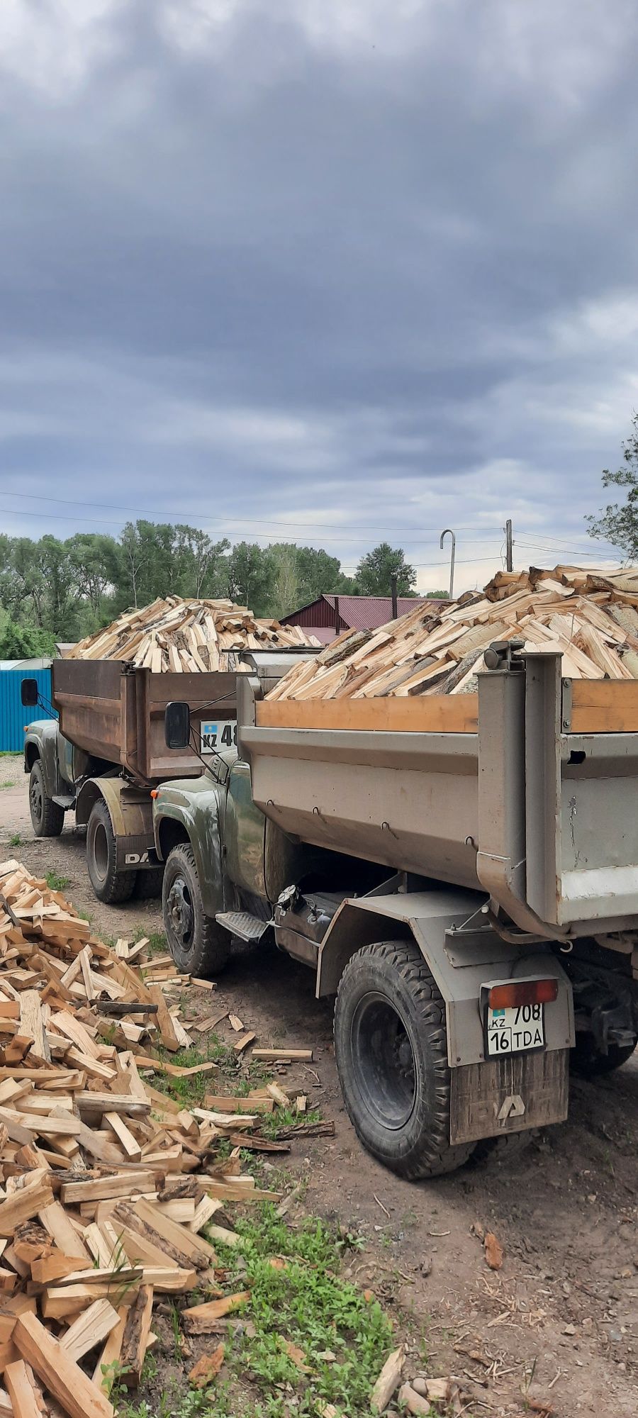 Дрова колотые осина / ива / тополь / береза / Зил: 80 000 тг. - Прочее  отопление Усть-Каменогорск на Olx