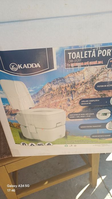 Toaleta portabila 20 litri