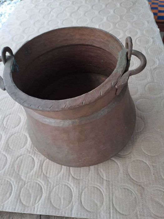 Ceaun cupru vechi 8 L