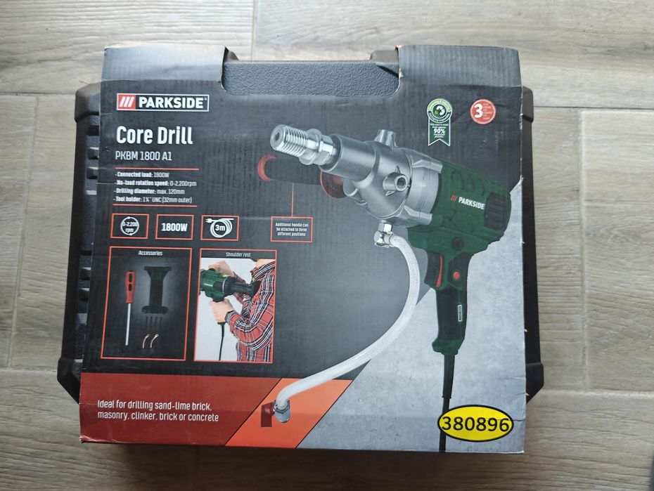 Masina de gaurit cu carote Parkside PKBM 1800 A1 1800 W carotat