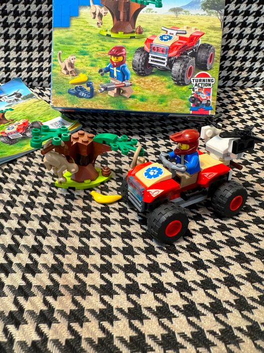 LEGO City ATV 60300 Quad de salvare a faunei sălbatice