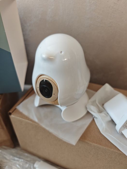 Интелигентен бебефон CuboAi Smart Baby Monitor 3 (с включен комплект за стенен монтаж - Wall Mount Set)