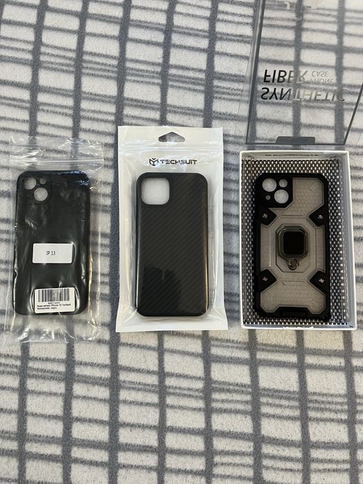 Pachet 3 huse Iphone 13