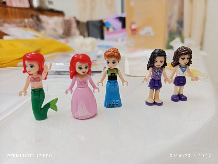 Пять лего принцесс