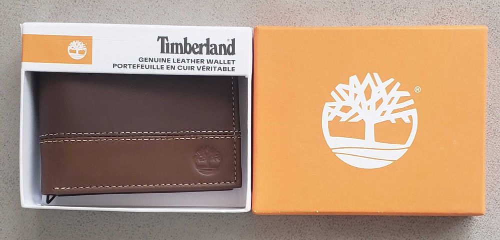 Нов, мъжки портфейл Timberland