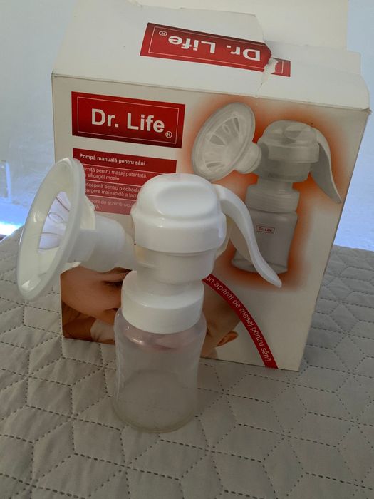 Patut de bebe si doua pompe de san