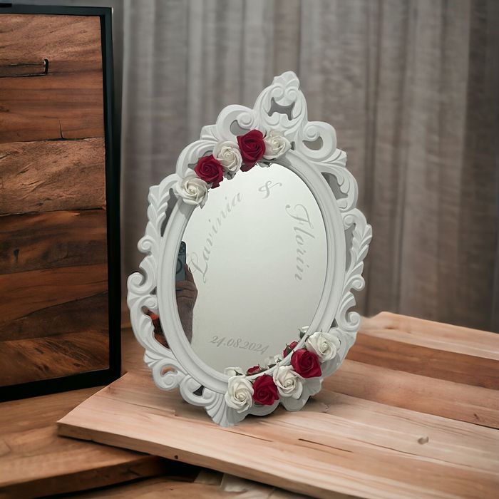 Oglinda nunta mireasa gatit mireasa