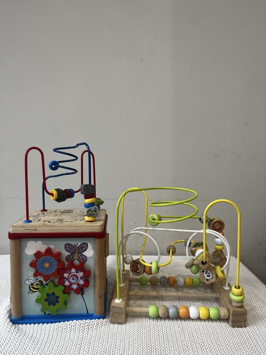 Лот дървени играчки