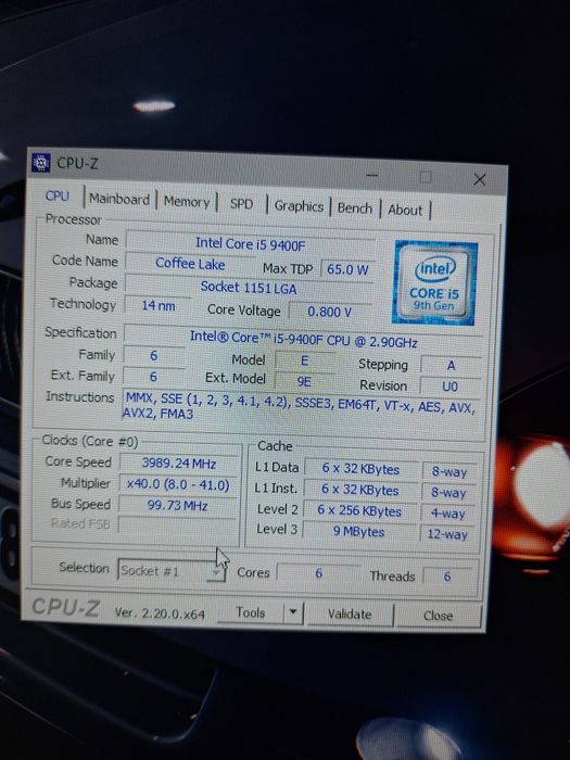 PC i5 9400f, GTX 1070 8G, 16GB DDR4
