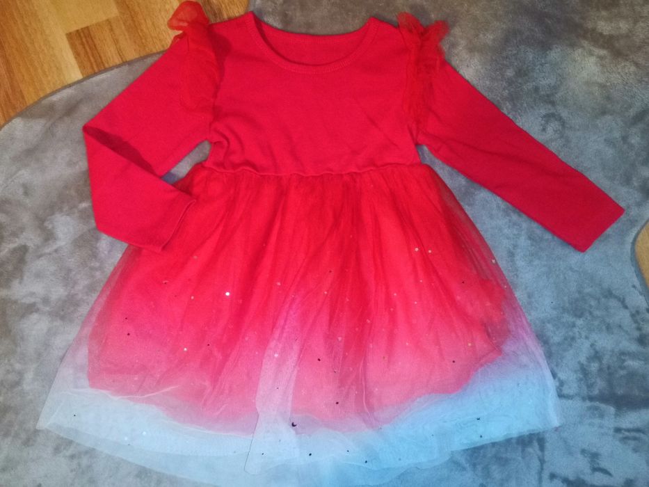 Rochie roșie fetite