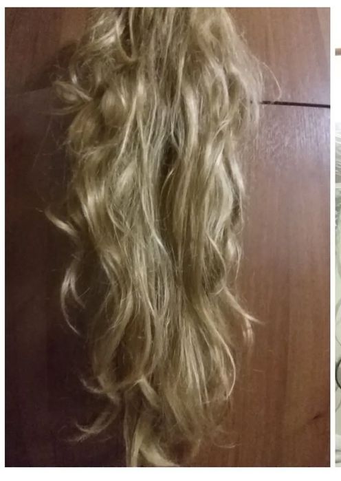 Шиньон/волосы длинные