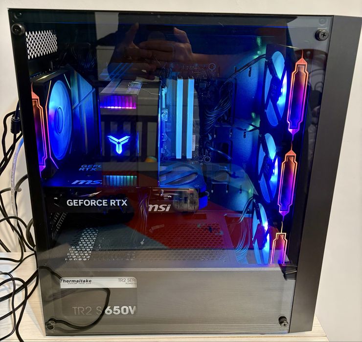 Игровой пк мощный полный фул сет