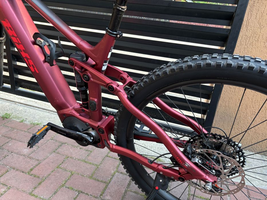 Bicicleta electrica full suspension BIXS Sign E23 cu motor Shimano EP8